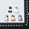 30Pcs 5 Styles Alloy Enamel Pendants ENAM-CJ0004-47-9