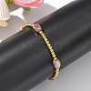 304 Stainless Steel Beads Stretch Breacelets for Women LS-BJEW-M054-01G-01-5