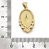 Brass Micro Pave Cubic Zirconia ABS Imitation Pearl Pendants KK-D328-02G-A-3