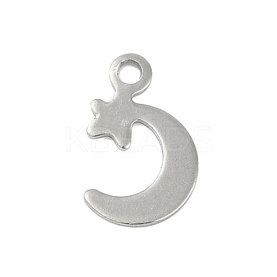 Non-Tarnish 201 Stainless Steel Charms STAS-C108-61P-1