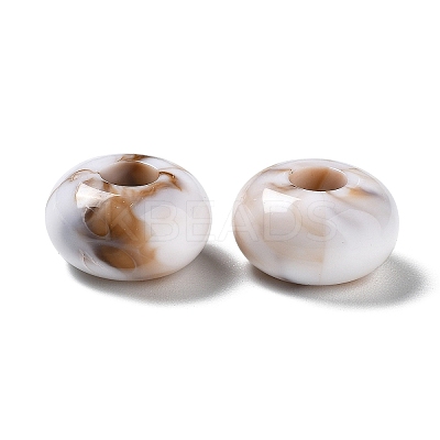 Imitation Gemstone Opaque Acrylic Beads OACR-Z004-06-1