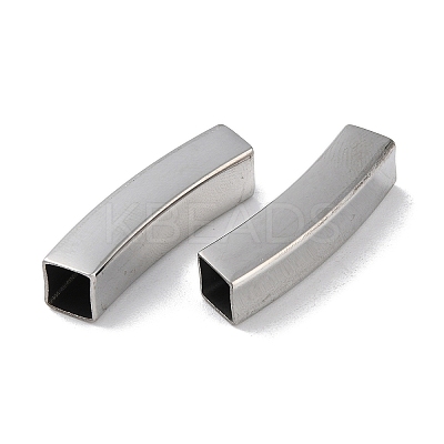 Non-Tarnish 304 Stainless Steel Tube Beads STAS-B066-01P-1
