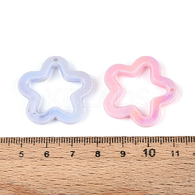 Opaque Acrylic Pendants OACR-N150-03-1