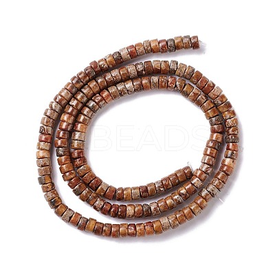 Natural Pyrite Beads Stands G-I318-06B-1