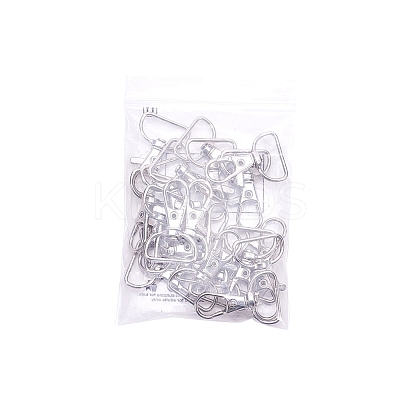 Zinc Alloy Swivel Lobster Claw Clasps LS-PALLOY-YW0001-02PA-1