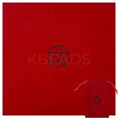 Star Pattern 1Pc Tarot Card Drawstring Storage Bag TP-CN0001-34A-1