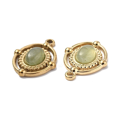 Natural Green Aventurine Pendants X-STAS-C064-VC907-1
