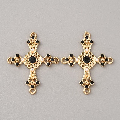 Alloy Rhinestone Chandelier Component Links FIND-WH0110-436-1
