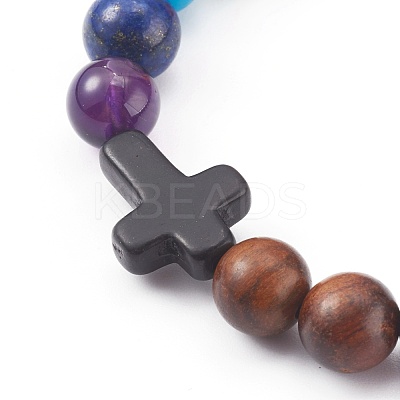 Chakra Jewelry BJEW-JB06013-04-1