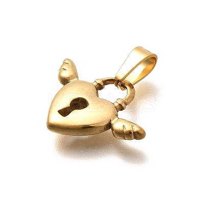304 Stainless Steel Pendants STAS-B079-02G-06-1