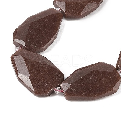 Natural Purple Aventurine Beads Strands G-P548-B15-01-1