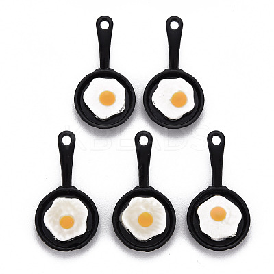 Spray Painted Alloy Enamel Pendants ENAM-N055-031-B01-NR-1