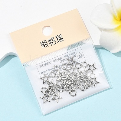 SHEGRACE Brass Star Charms XGR0160P-101P-1