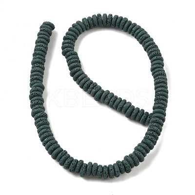 Handmade Porcelain Imitation Lava Rock Beads Strands PORC-P032-07M-1