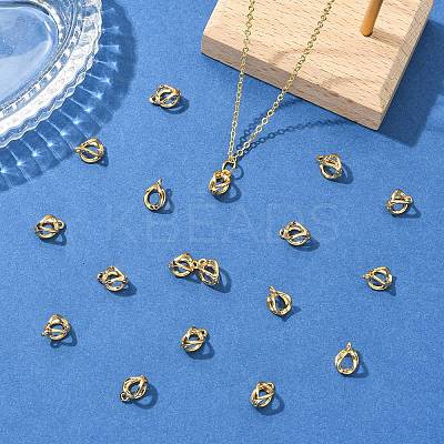 SHEGRACE Brass Hinged Bails XGRQ5F466-816G-1