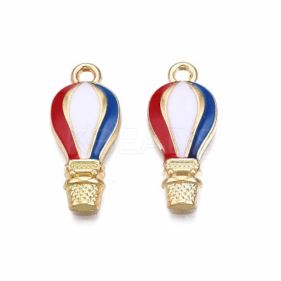 Alloy Enamel Pendants ENAM-N055-037-NR-1