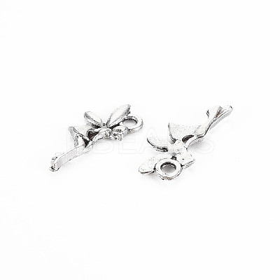 Tibetan Style Alloy Pendants X-TIBE-S320-198AS-1