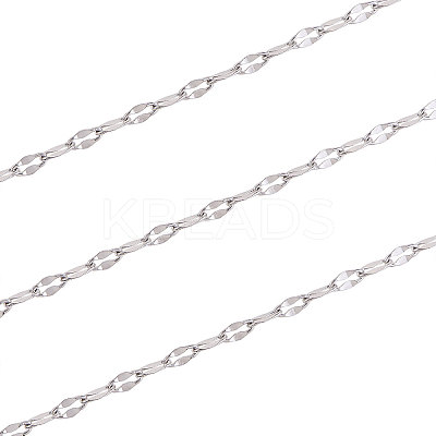 304 Stainless Steel Dapped Chains CHS-CJC0001-04P-1
