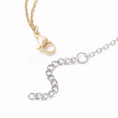 Natural Cultured Freshwater Pearl Beads Link Bracelets BJEW-JB12865-1