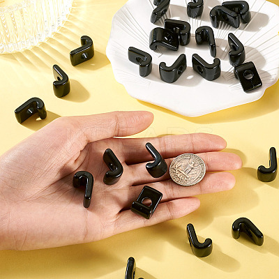 Acrylic European Beads OACR-TAC0013-14J-1