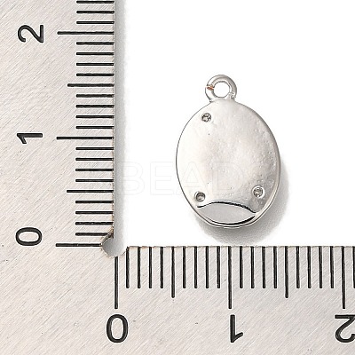 Brass Micro Pave Cubic Zirconia Pendants KK-U038-20P-1