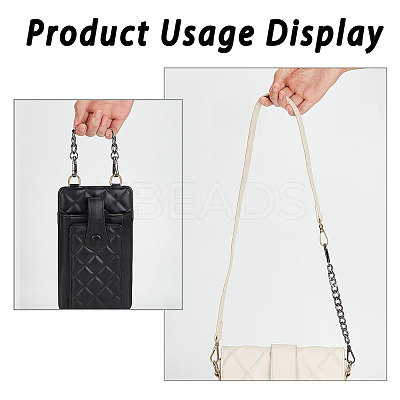 Aluminum Curb Chain Bag Shoulder Straps FIND-PH0010-43B-1