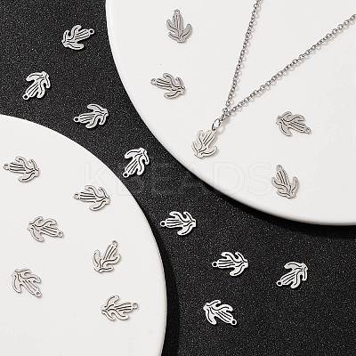 201 Stainless Steel Pendants STAS-CJC0014-01P-1