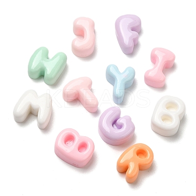 Opaque Resin Cabochons RESI-K027-02-1