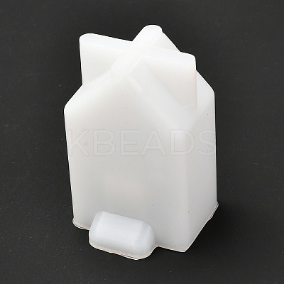 House Silicone Molds X-DIY-F066-01-1
