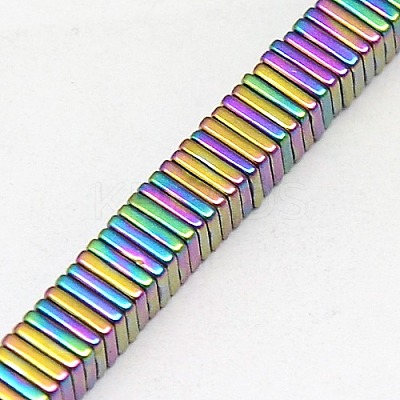 Electroplate Non-magnetic Synthetic Hematite Heishi Beads Strands G-J171A-2x2mm-M-1