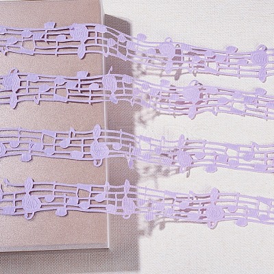Hollow Lace Embossing Ribbon OCOR-WH0046-02A-1
