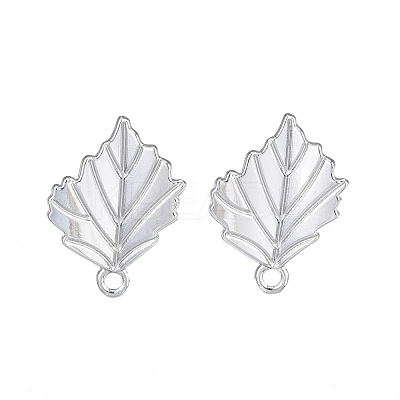 Alloy Stud Earring Findings PALLOY-N150-77P-1