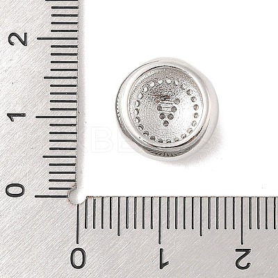 Rack Plating Brass & Cubic Zirconia Pendants KK-Z047-07P-V-RS-1