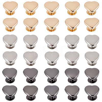 120Bags 3 Colors Iron Semi-Tublar Rivet Studs FIND-GF0008-27A-1