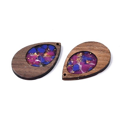 Wood & Resin Pendant WOOD-H104-23-03-1