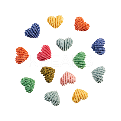 40Pcs 8 Colors Resin Cabochons RESI-CJ0001-193-1