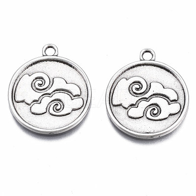 Tibetan Style Alloy Pendant Enamel Settings PALLOY-S120-285-NR-1