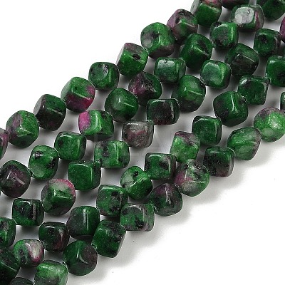 Natural Ruby in Zoisite Beads Strands G-A257-A13-01-1