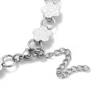 Non-Tarnish 304 Stainless Steel Link Chain Necklaces  NJEW-Q340-02A-P-1