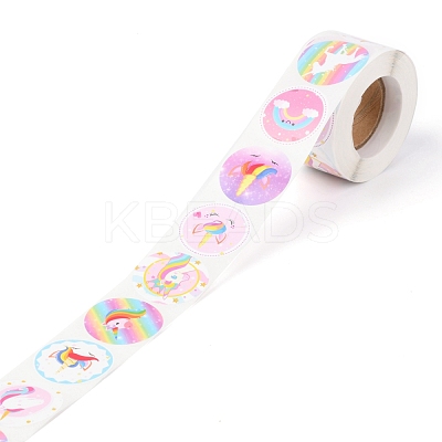 8 Styles Horse Paper Stickers DIY-L051-008-1