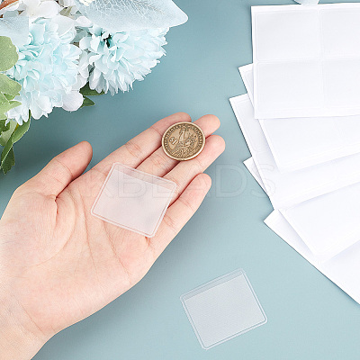 50Pcs PE Necklace Chain Adhesive Pouches FIND-BBC0001-74-1