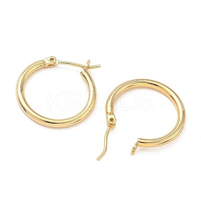 SHEGRACE Brass Hoop Earrings XGR0020G-68G-1