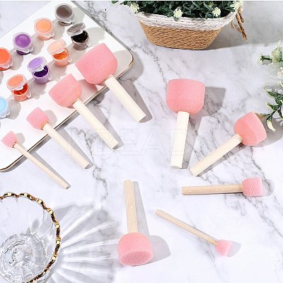30Pcs 4 Styles Paint Sponges Shapes DIY-SP0006-17-1