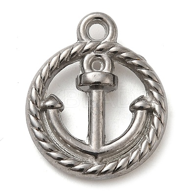 304 Stainless Steel Pendants STAS-M070-16P-1