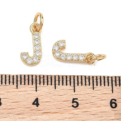 SHEGRACE Brass Micro Pave Clear Cubic Zirconia Pendants XGRQ29863-394G-J-1