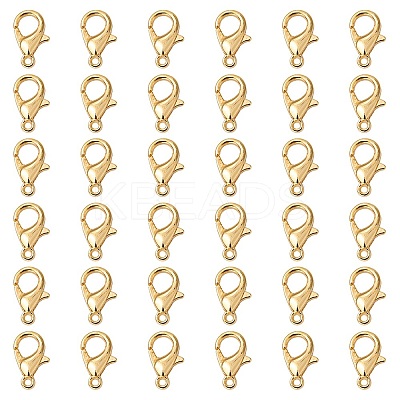 Zinc Alloy Lobster Claw Clasps FIND-FS0001-75G-1