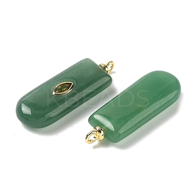 Natural Green Aventurine Pendants G-H328-02G-B06-1