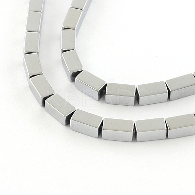 Electroplate Non-magnetic Synthetic Hematite Bead Strands G-S203-11I-1