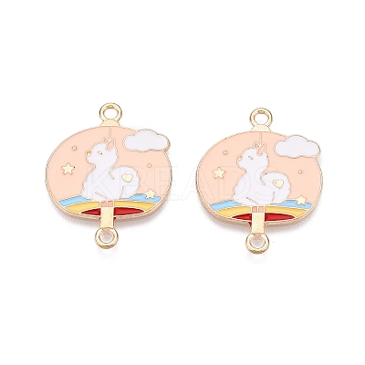 Alloy Enamel Pendants PALLOY-N176-29A-RS-1