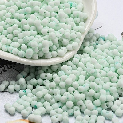 Macaron Color Opaque Frosted Glass Seed Beads X1-SEED-K009-12B-07-1